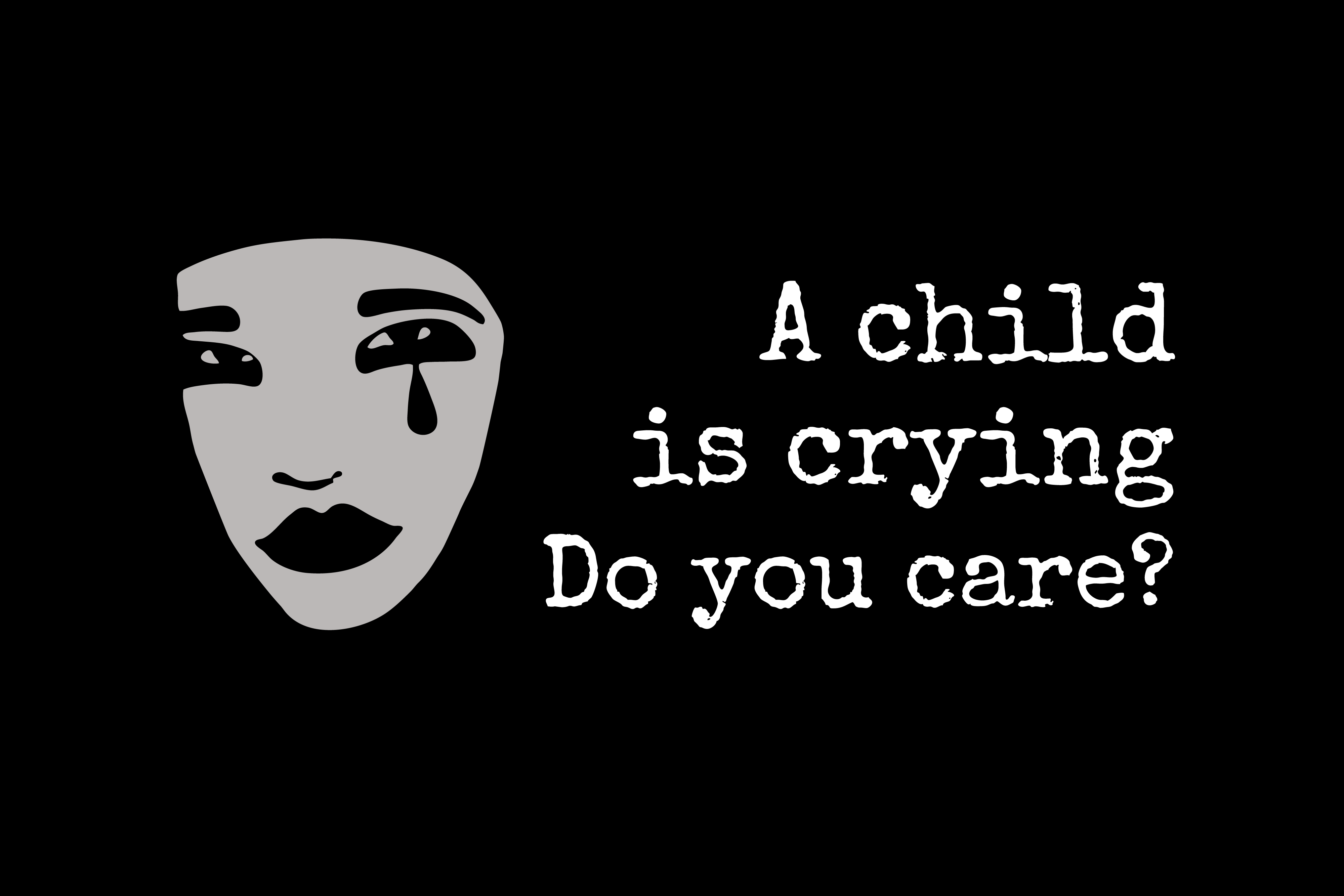 A child is crying